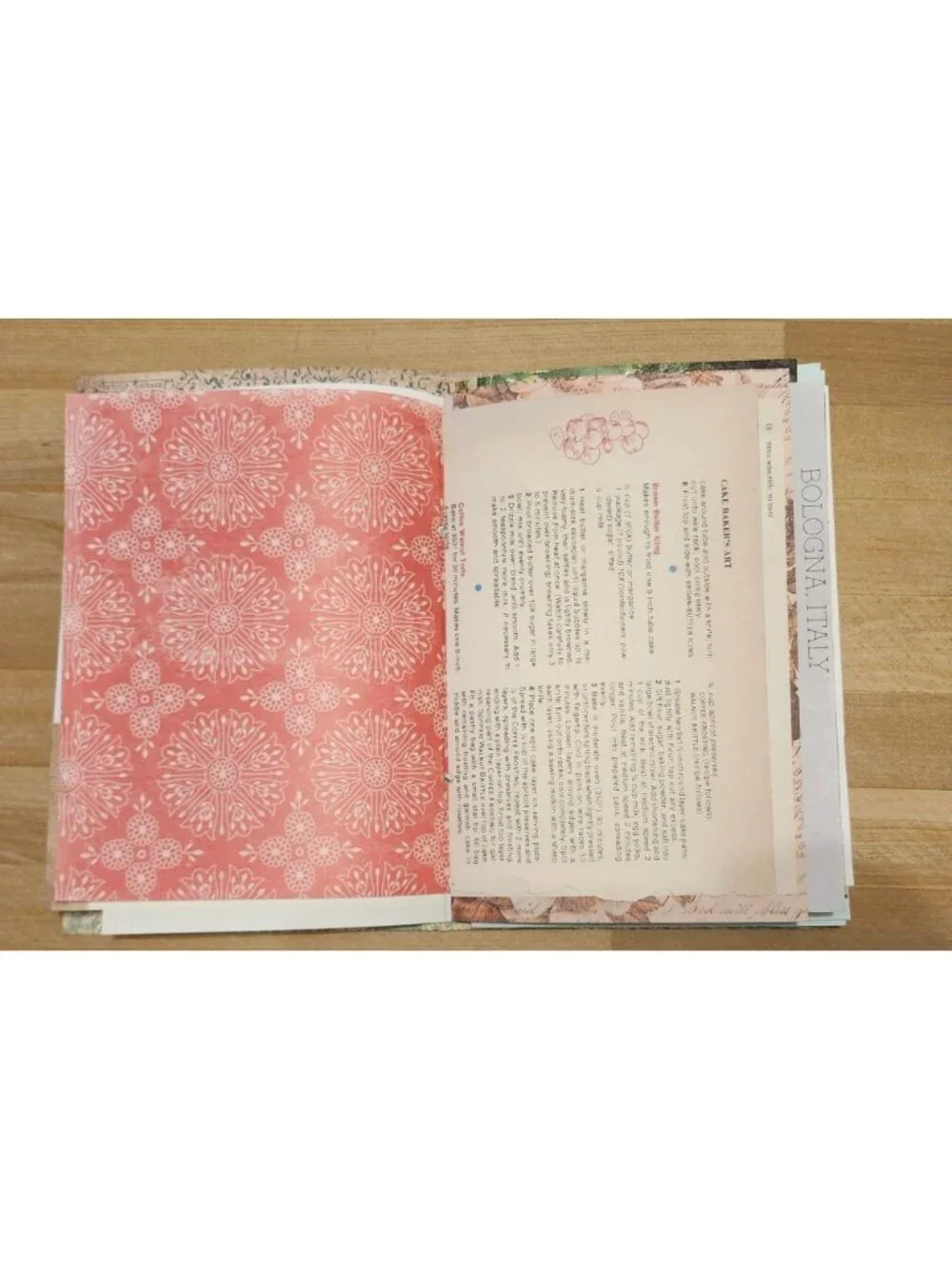 Handmade junk journal